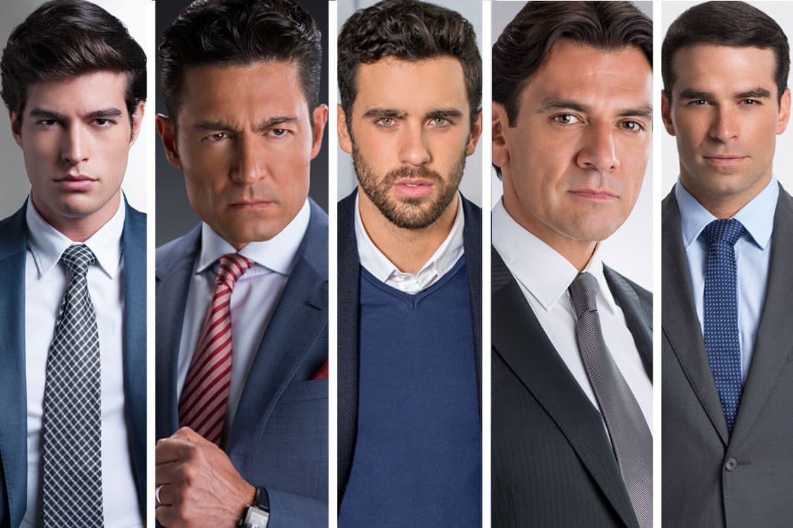Ellos te quitarán el sueño cada noche en 'Pasión y Poder', hay galanes para todos los gustos. ¿Quién es tu favorito?