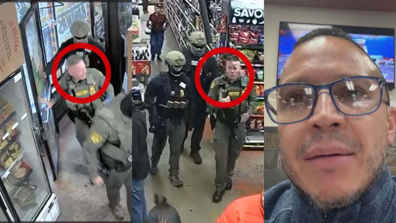 Hispano saca de su negocio al jefe de la Patrulla Fronteriza, Gregory Bovino