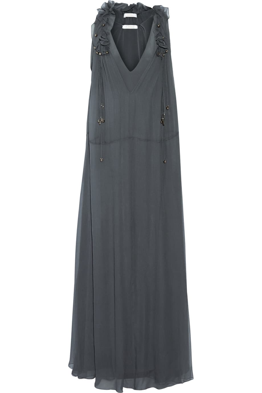 Stormy Weather | Como su nombre lo indica, se inspira en los cielos tupidos característicos de la temporada. Su tonalidad fría lo vuelve sofisticado y toda una declaración de estilo. Burberry, Diane Von Furstenberg y Public School tienen la pieza que buscas para darle misticismo a tu estilo. (En seda, Chloé, $4,995; Nordstrom)