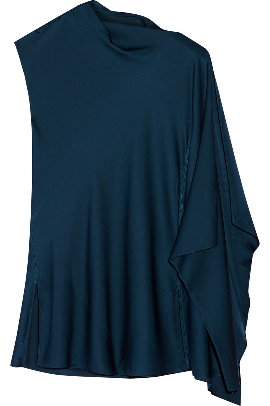 Reflecting Pond |Profundidad y estabilidad son dos de los atributos principales de este color. Si lo que buscas es demostrar seguridad y un alto sentido del estilo, te encantarán las colecciones de Maison Margiela, Joseph y Kenzo. (En seda stretch, By Marlene Birger, $450; bymarlenebirger.com)