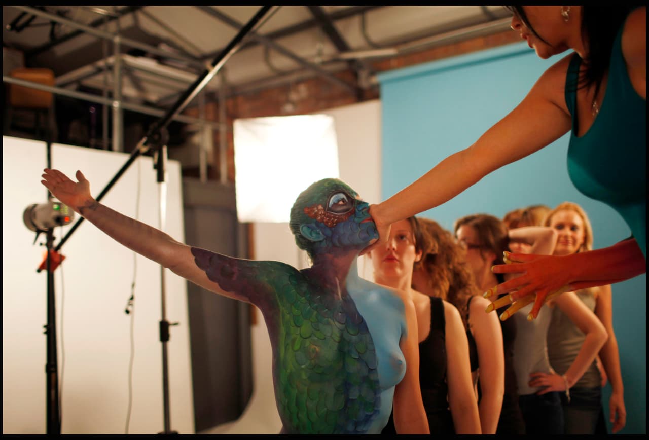 ‘La vida en vuelo’, es como se llama esta serie de fotografías.