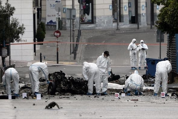 En el edificio se encuentran una serie de servicios del Banco de Grecia y oficinas de los representantes de la troika de acreedores (Comisión Europea, Banco Central Europeo y Fondo Monetario Internacional).