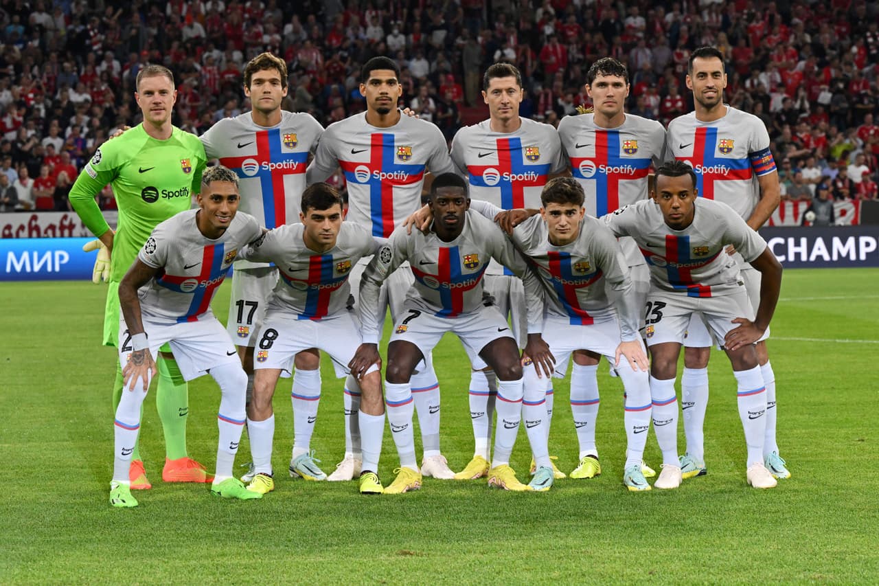 Bayern venció al Barcelona con los goles de Lucas Hernández y Leroy Sané, en el regreso de Robert Lewandowski a la Allianz Arena.