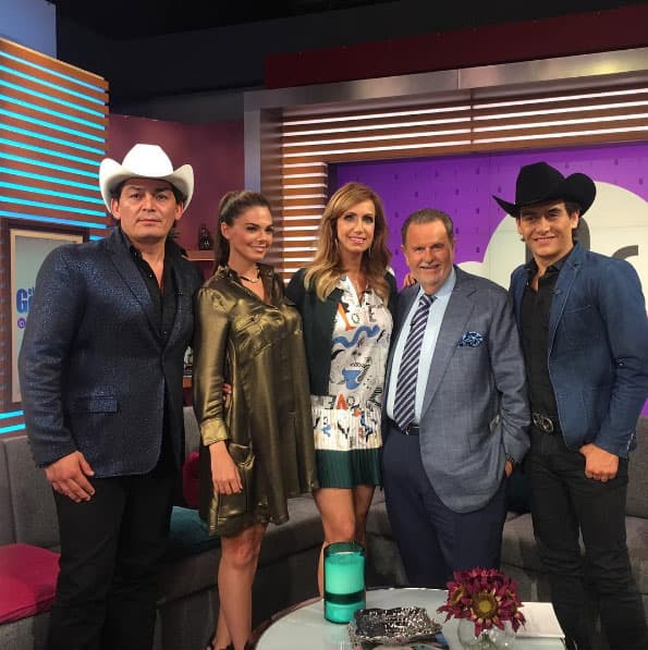 La segunda parada en su visita a Miami fue en "El Gordo y la Flaca".