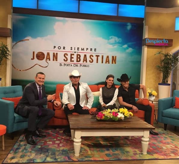 El primer programa que visitaron fue "Despierta América".