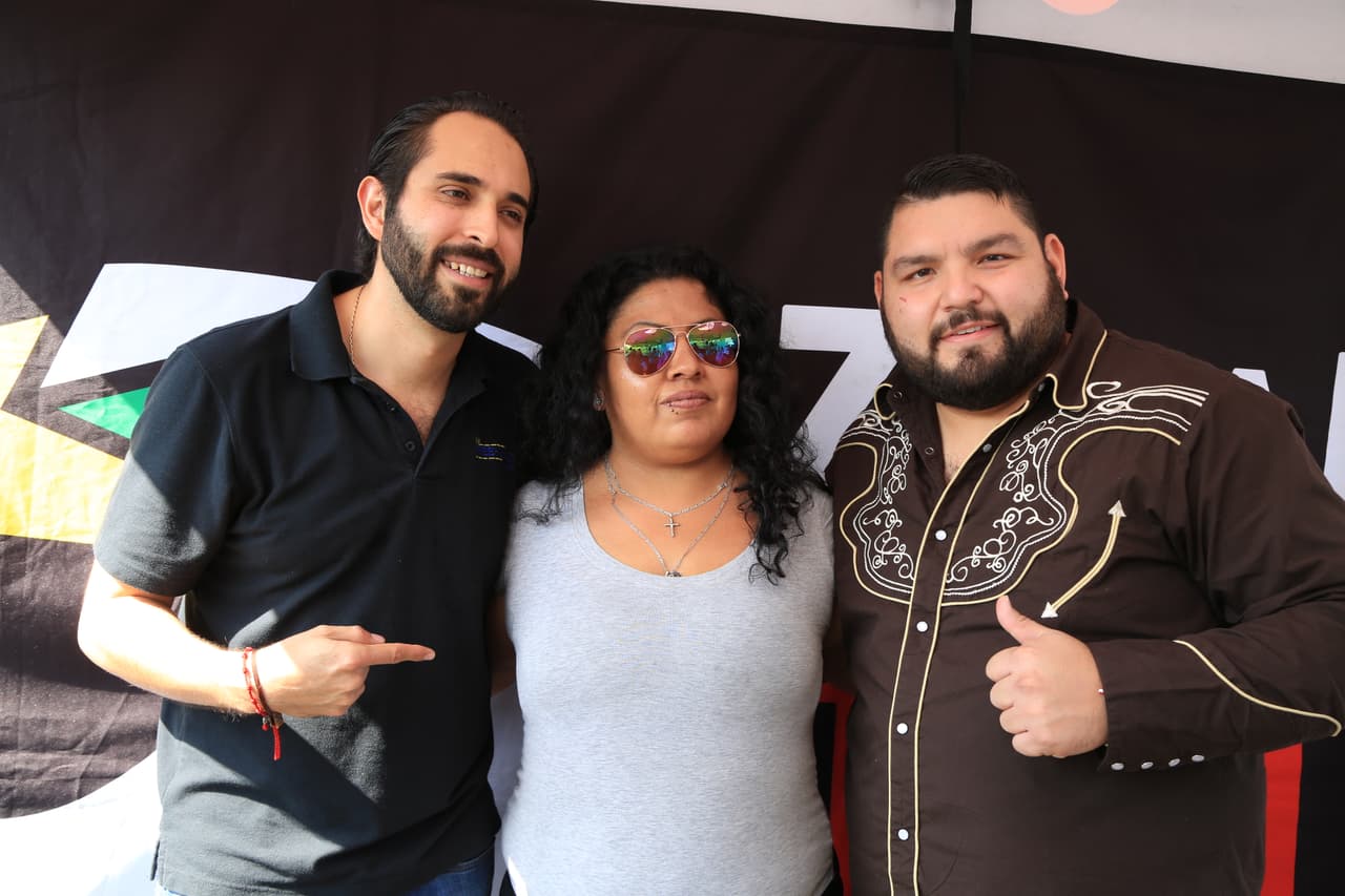 El Free-guey show es muy querido por su público y estas fotos lo demuestran.