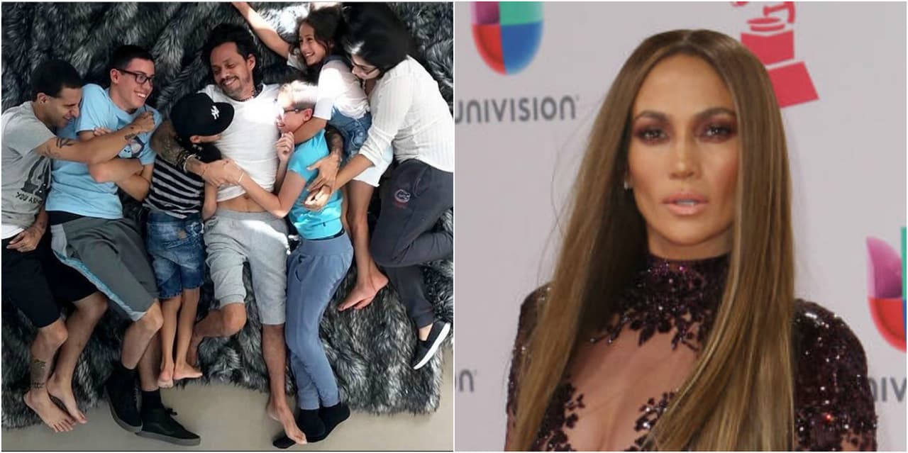 Este es el cariñoso mensaje que Jennifer López envió a Marc Anthony por la muerte de su mamá