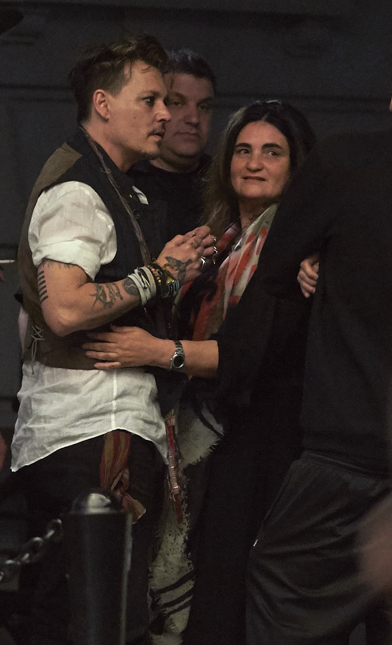 Se molestó con algunos comentarios.