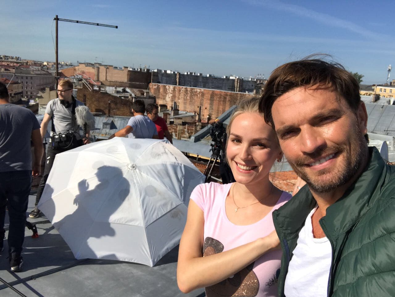 Katia fue la primera rusa que conoció, y al parecer todo salió de maravilla.