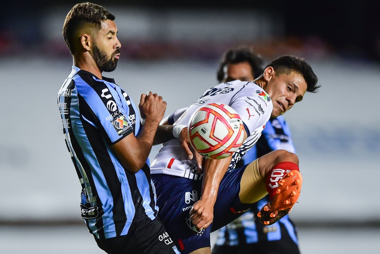Rayados goleó 0-3 a Querétaro en la Jornada 4 con goles de Rogelio Funes Mori, Germán Berterame y Jesús Gallardo.