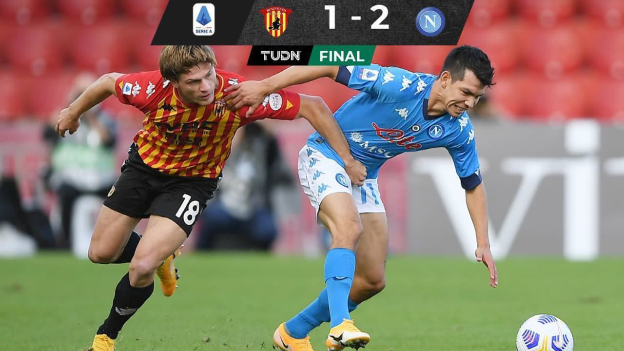 Remonta Napoli a Benevento con partido flojo de Chucky