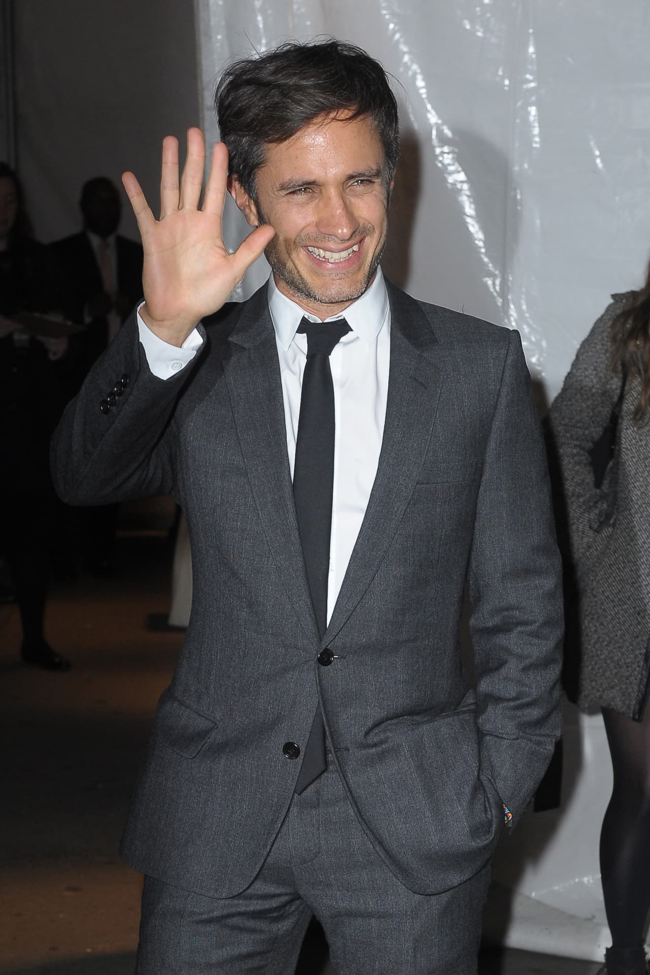 Gael llegando a los Gotham Independent Film Awards.