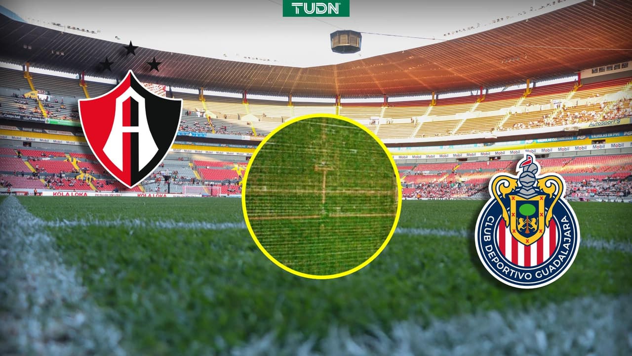 Atlas vs. Chivas: La cancha del Jalisco no está en óptimas condiciones
