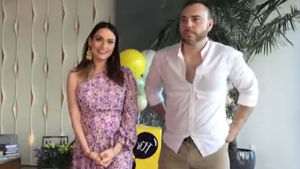 Michelle Galván, presentadora de Primer Impacto, revela si su bebé es un niño o una niña
