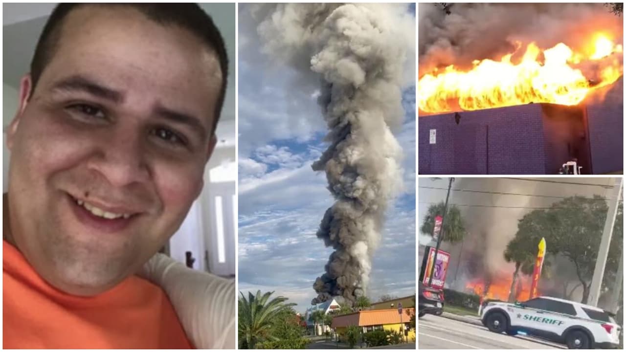 Hispano que murió al chocar contra tienda de fuegos artificiales iba a recoger a sus hijos en la escuela