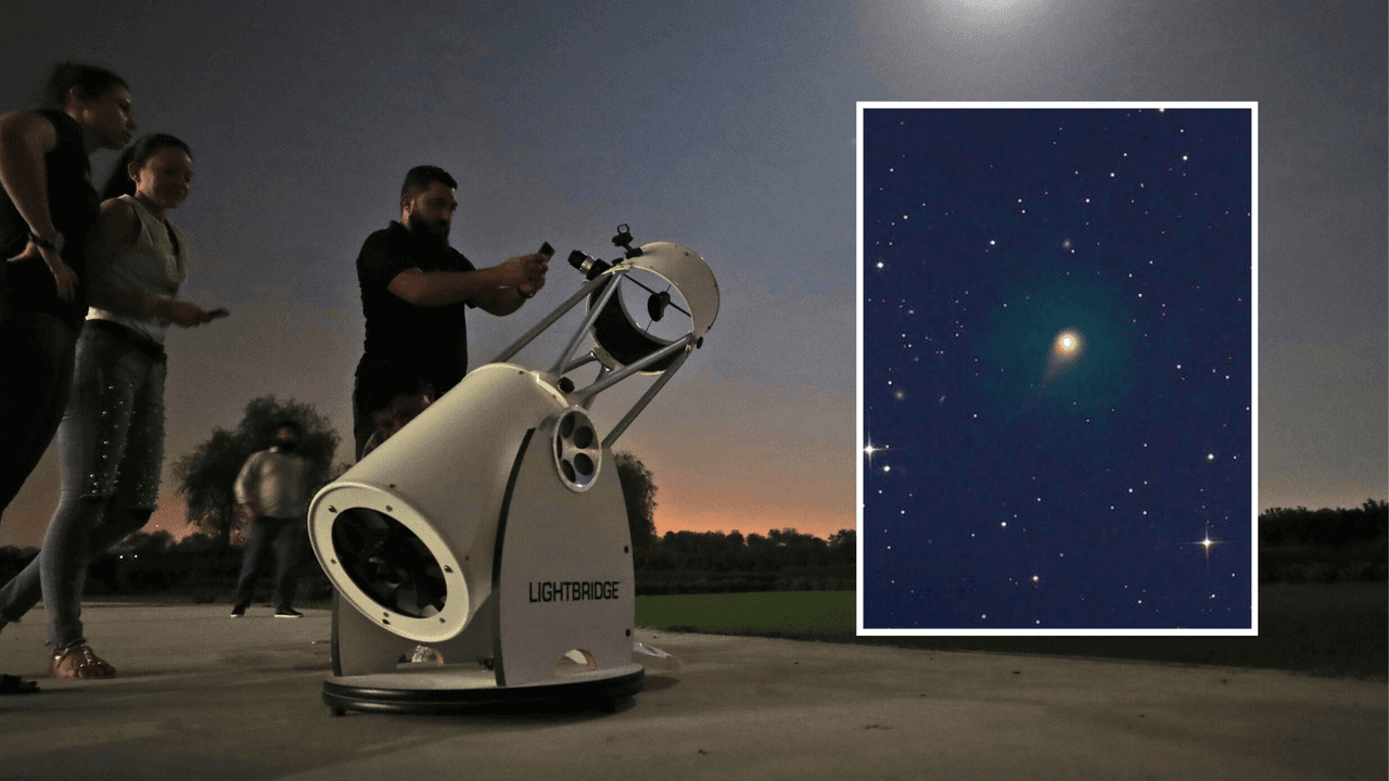 El paso de este cometa podrá verse por Texas después de ¡50 mil años!