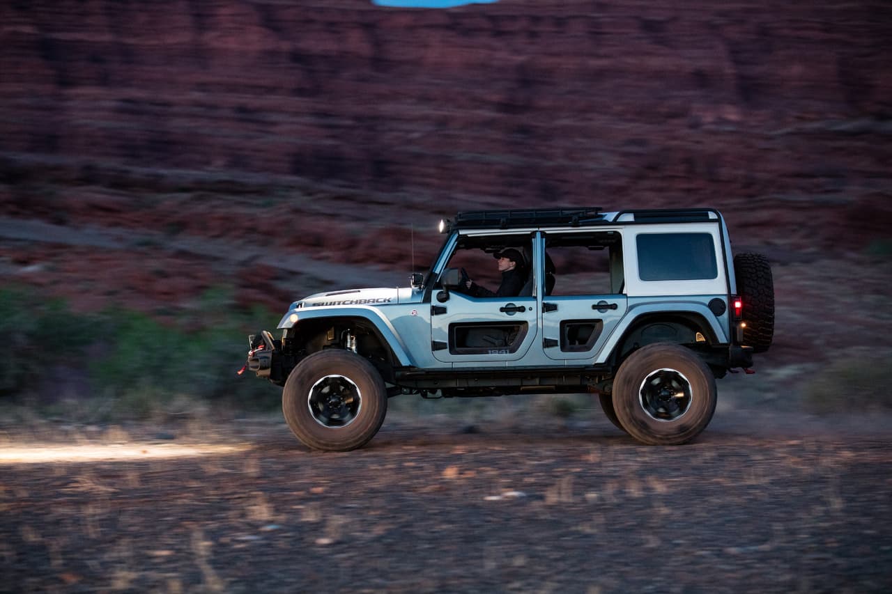 Jeep® Switchback Concept at the 2017 Easter Jeep® Safari in Moab, Utah.