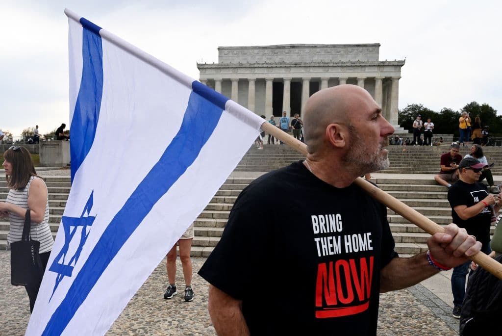 Una marcha a favor de Israel pone a Washington DC en máxima alerta: despliegan a la Guardia Nacional