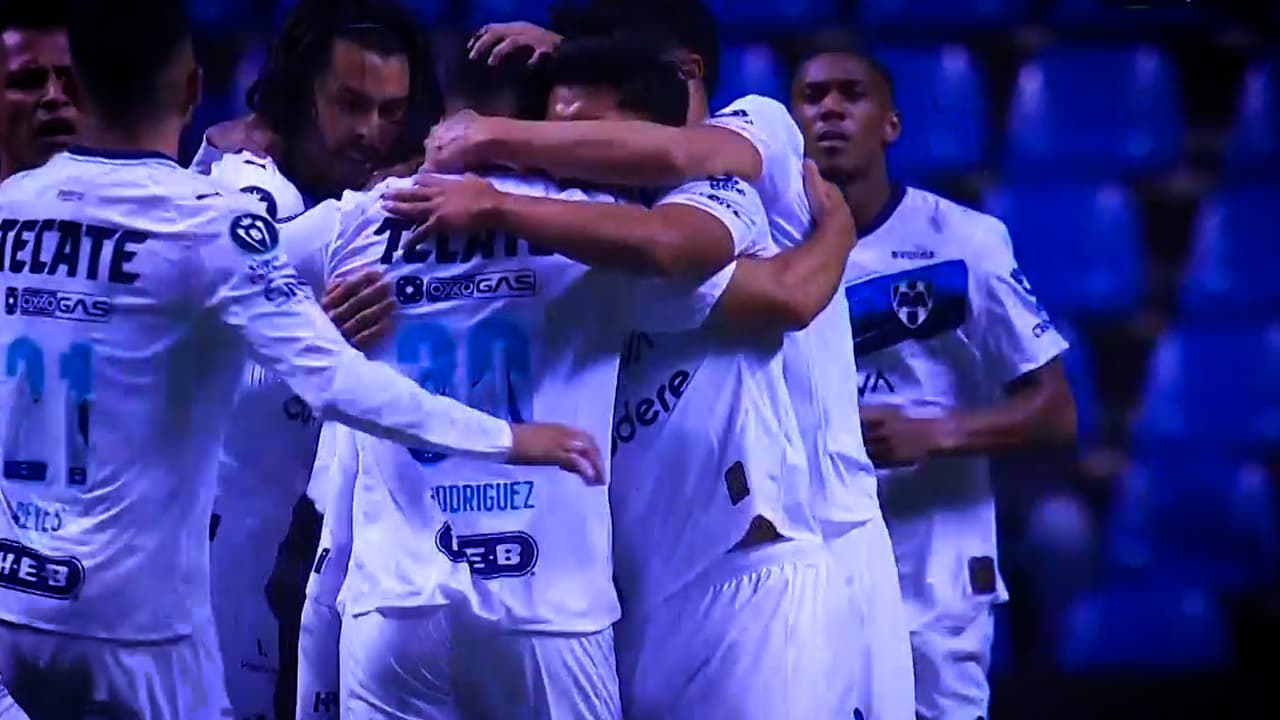 Cruz Azul vs. Monterrey: gol de Corcho Rodríguez con disparo de media distancia en Champions Cup