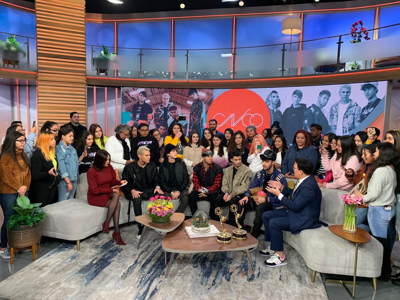 Los chicos se mostraron emocionados por su nominación en Premio Lo Nuestro en las categorías de Canción del año y Grupo o Dúo del año Pop/Rock.