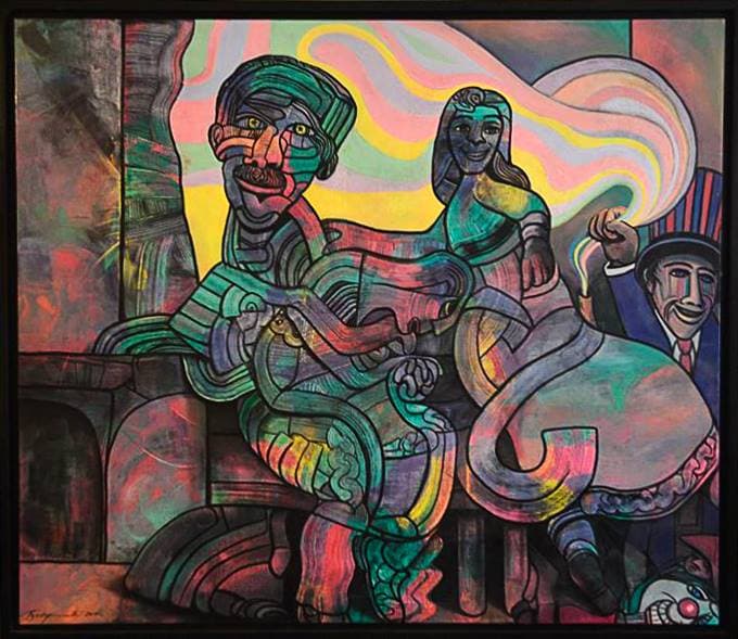 El artista planea abrir un taller que ayude a los exconvictos y un laboratorio pictórico.