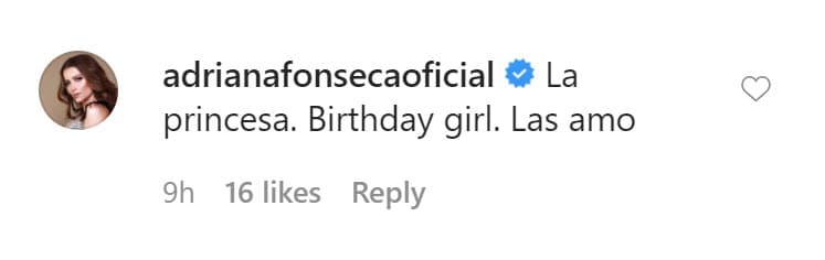 "La princesa. Cumpleañera. Las amo", escribió la estrella de
<b><a href="https://www.univision.com/famosos/que-ha-sido-de-adriana-fonseca-a-siete-anos-de-estar-alejada-de-las-telenovelas-fotos" target="_blank">'Bajo las riendas del amor'</a></b> en una de las fotos que publicó Aylín Mujica.
<br>