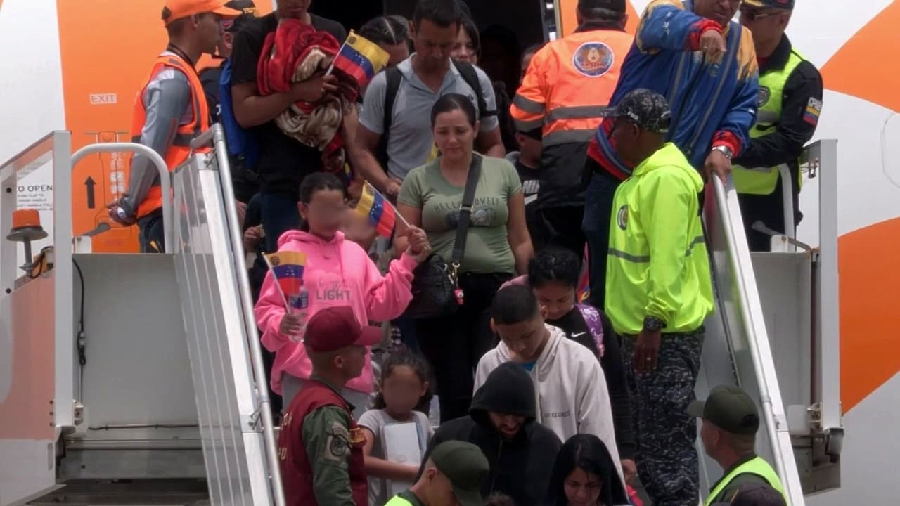 Primer vuelo de deportación llega a Venezuela tras terremotos que afectaron operaciones aéreas