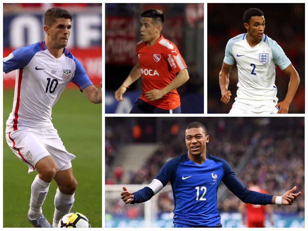 La prestigiosa revista FourFourTwo publicó la lista de los 100 mejores futbolistas jóvenes del mundo y acá te traemos el Top 20 con un par de sorpresas norteamericanas.