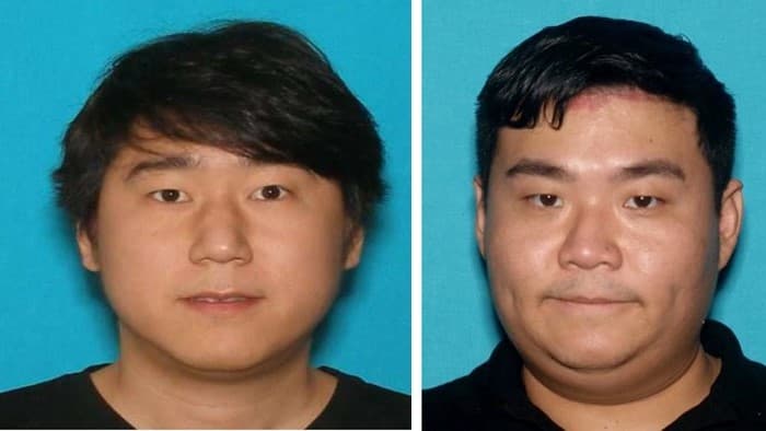 Zhili Song (izquierda) y Dianwei Wang son objetivos del FBI.