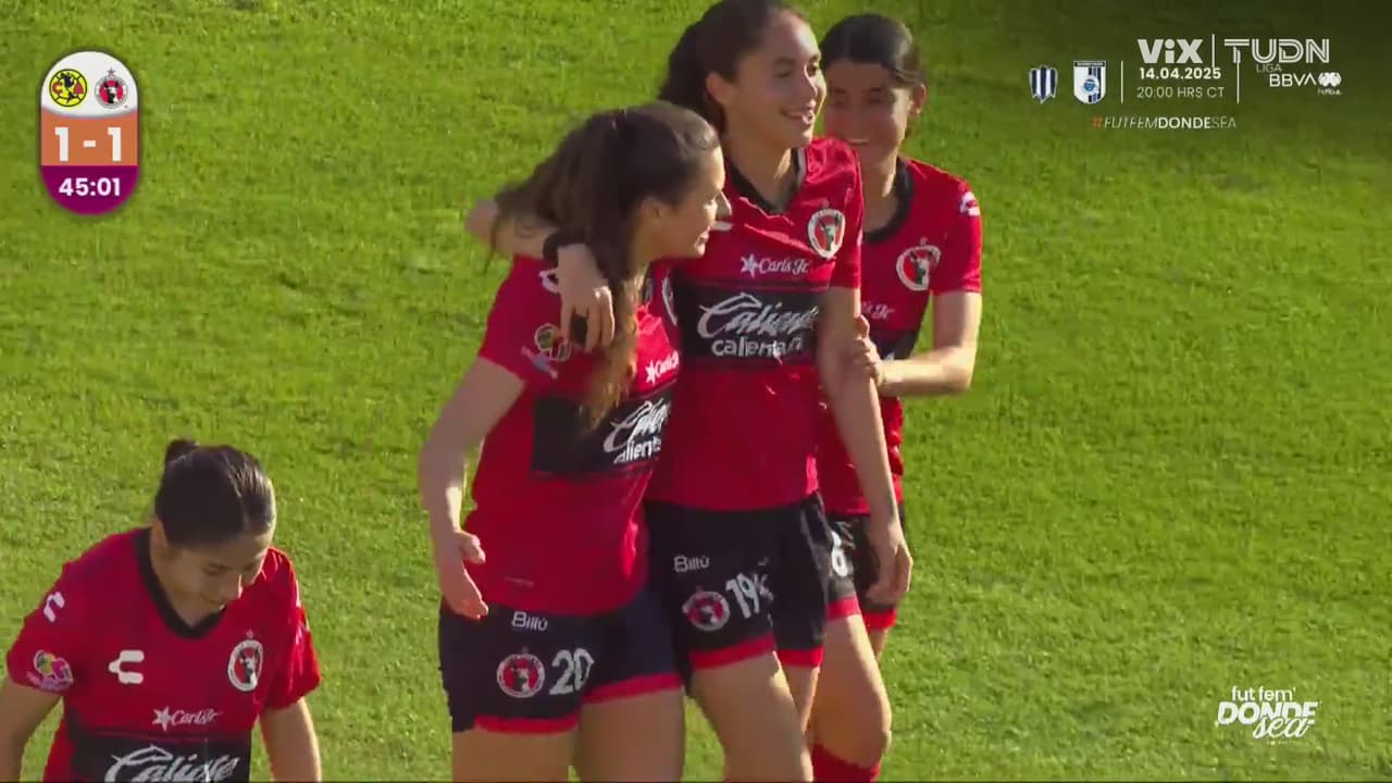 ¡Tijuana lo empata con golazo! Trevithick con el 1-1