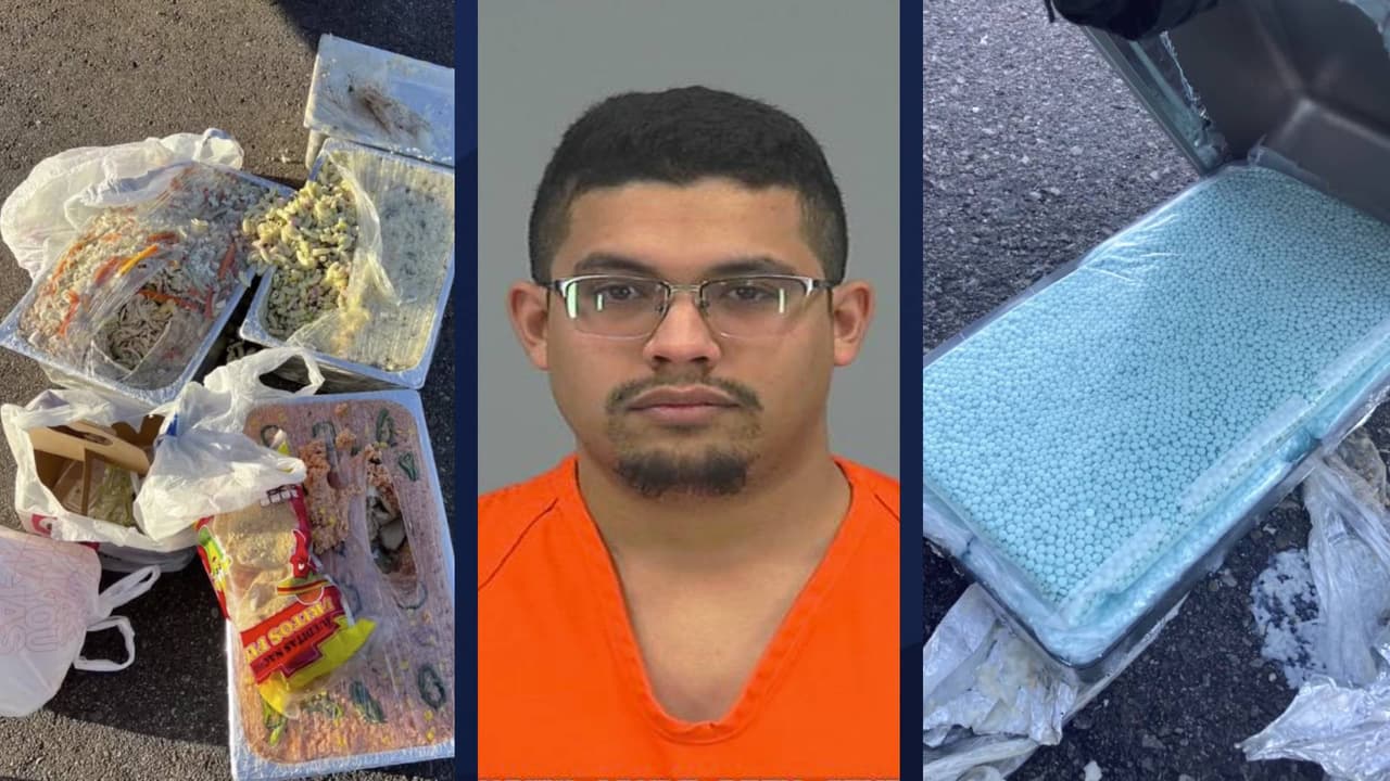 En bandejas de arroz y sopa fría encuentran 200.000 pastillas de fentanilo escondidas