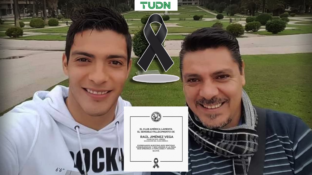 América manda condolencias a Raúl Jiménez por la muerte de su papá