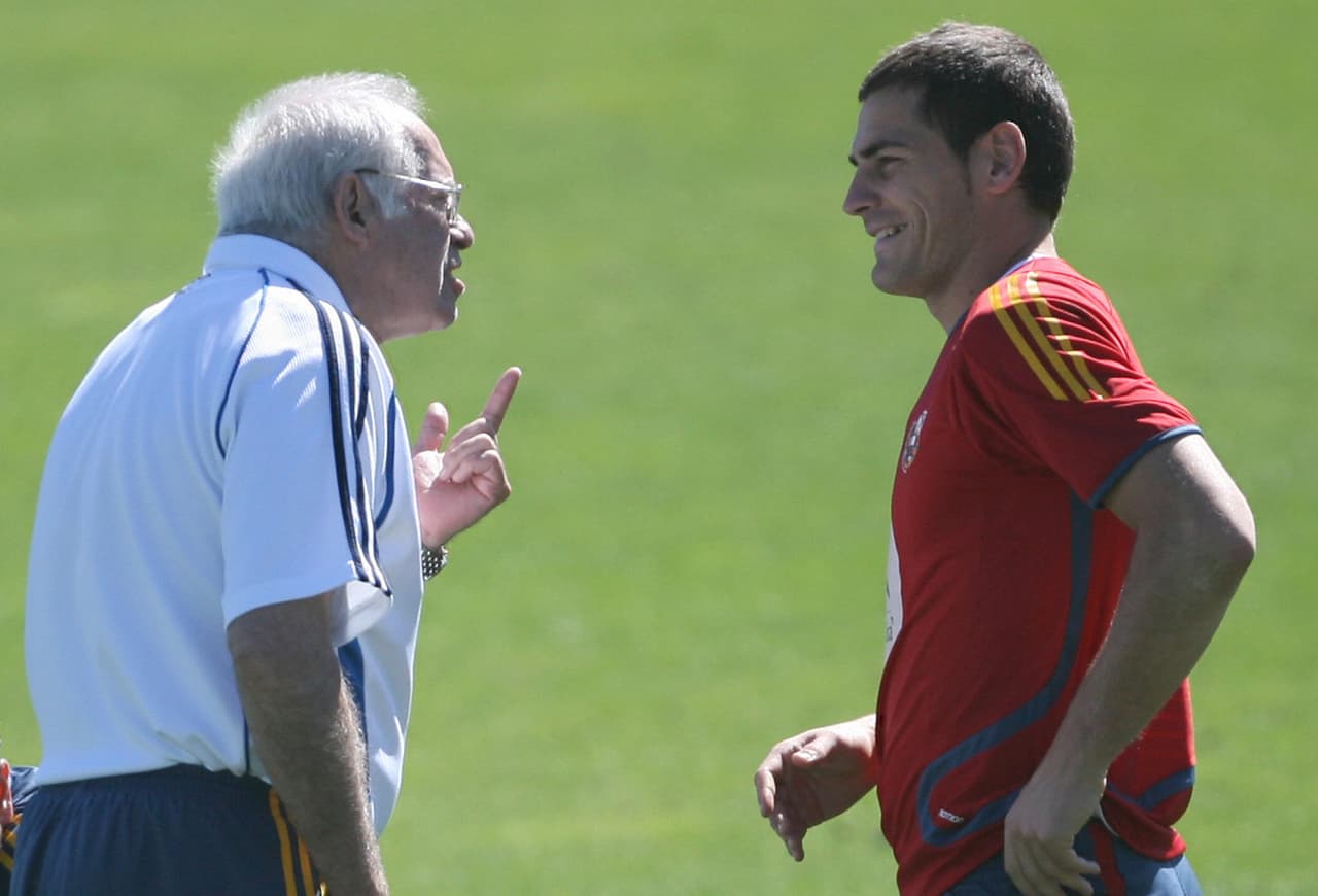 Casillas: "Luis Aragonés era como un abuelo para nosotros"