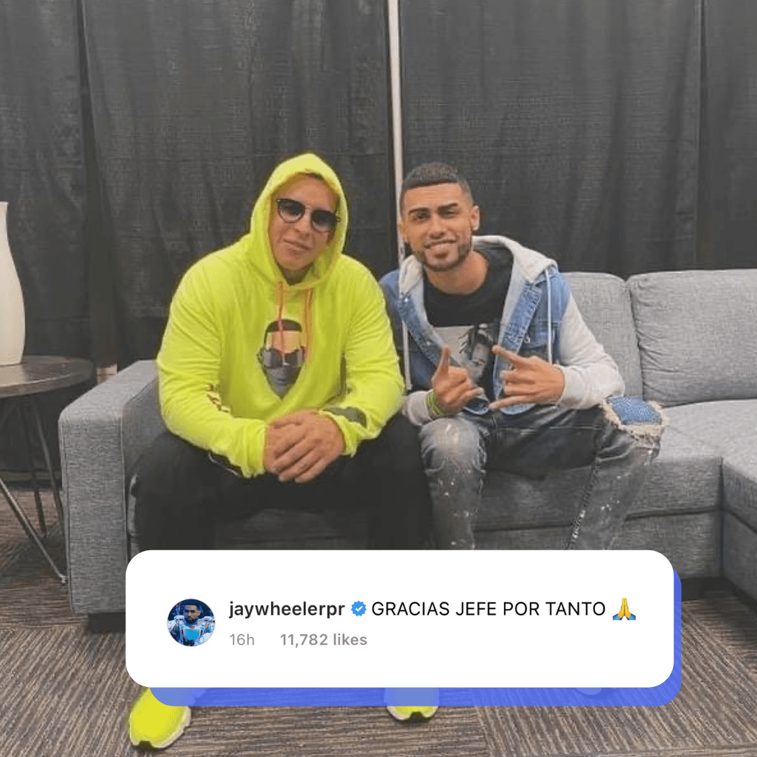 El Jefe también recibió mensaje de Jay Wheeler, dándole gracias por tanto