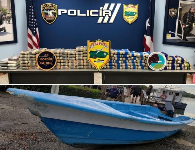 FURA ocupa cargamento de cocaína en las costas de Cabo Rojo