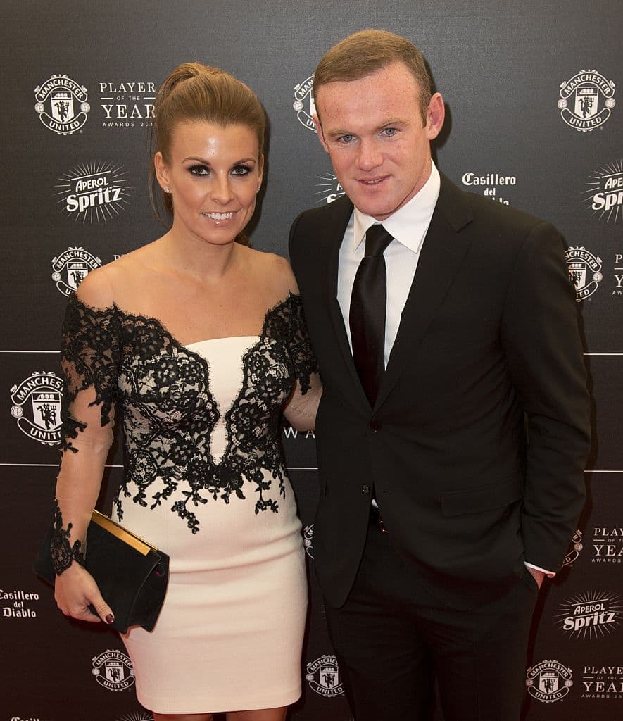 Ella, la siempre novia y esposa del exjugador del Manchester United, Wayne Rooney.