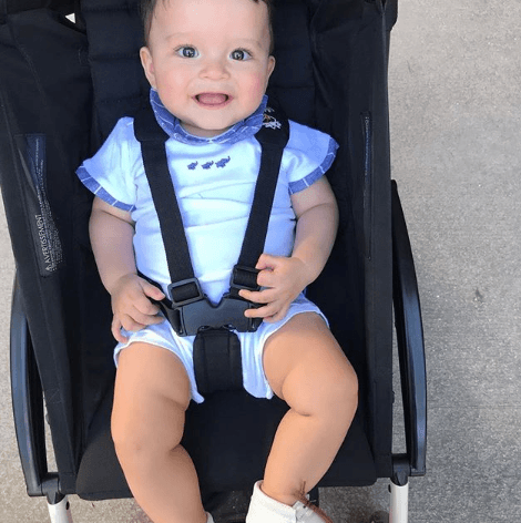 Gael tiene loca de amor a su mamá y muchos aseguran tiene gran parecido con Giulietta cuando era bebé.