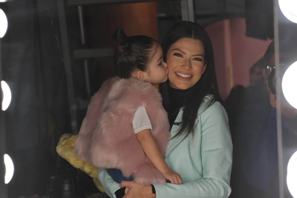 Giulietta es una bebé adorable y ya consiente mucho a su mamá.