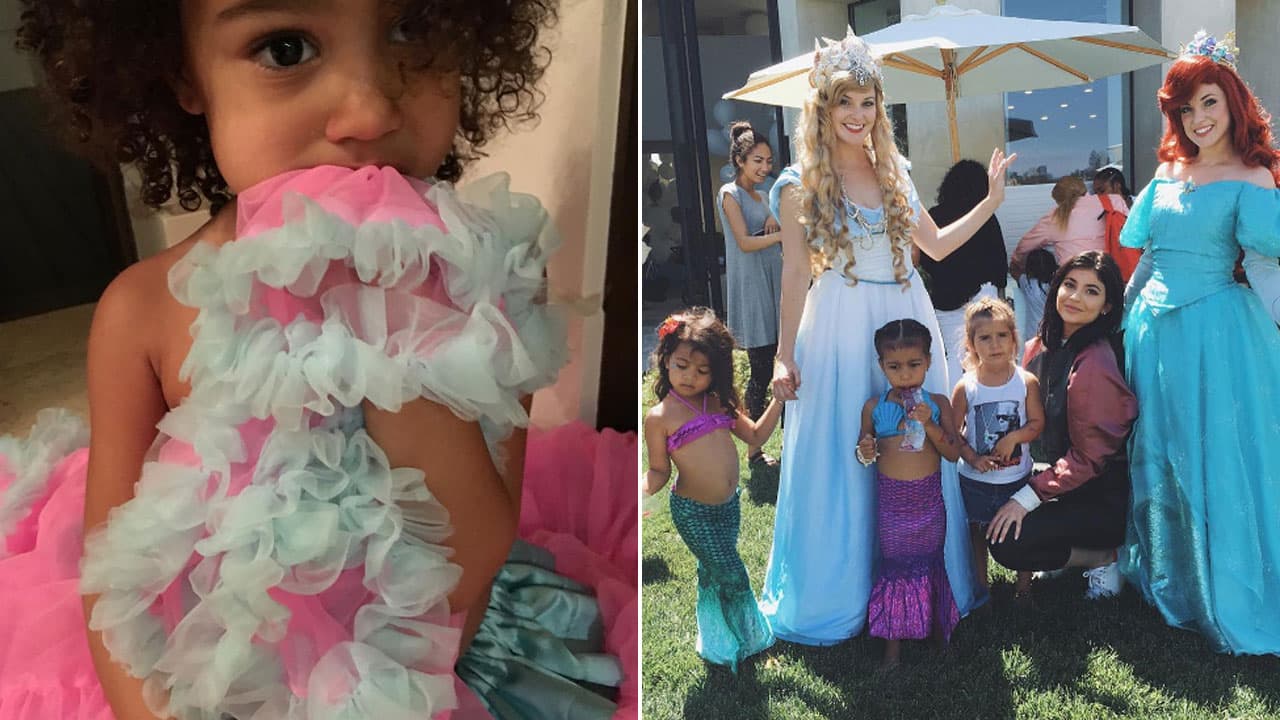 North West y Penelope Disick donan juguetes a un hospital infantil