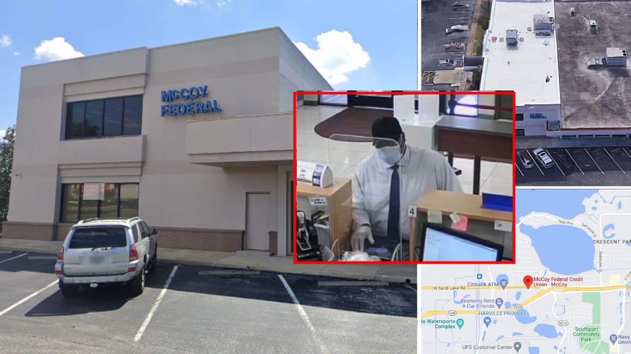 Sospechoso se declara culpable de robar un banco de Orlando para financiar una película