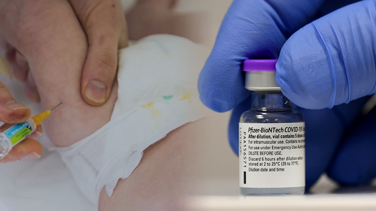 Bebé de 8 meses en Nueva York recibe las dos dosis de la vacuna de Pfizer contra el covid-19