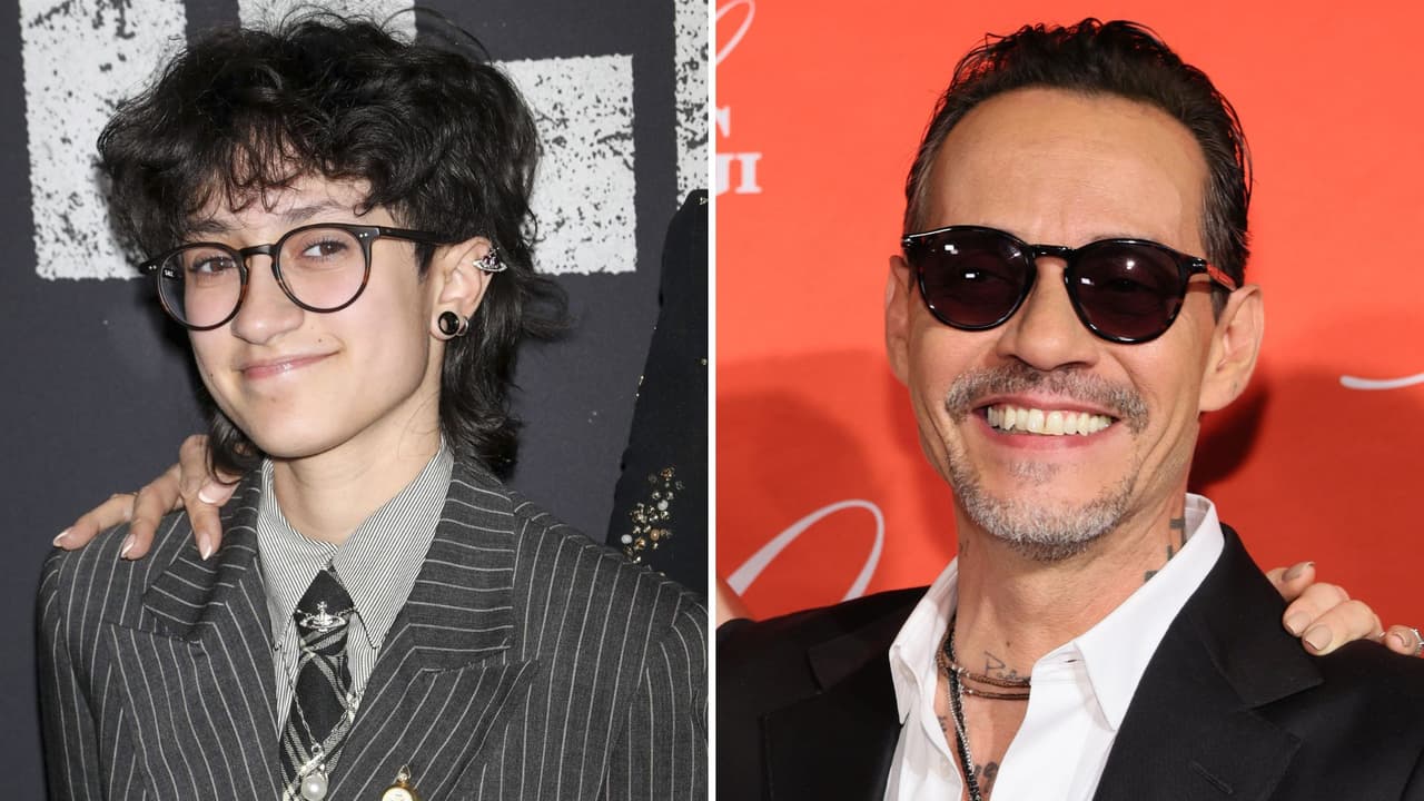 Emme, hija de JLo, lució al estilo de su papá, Marc Anthony.