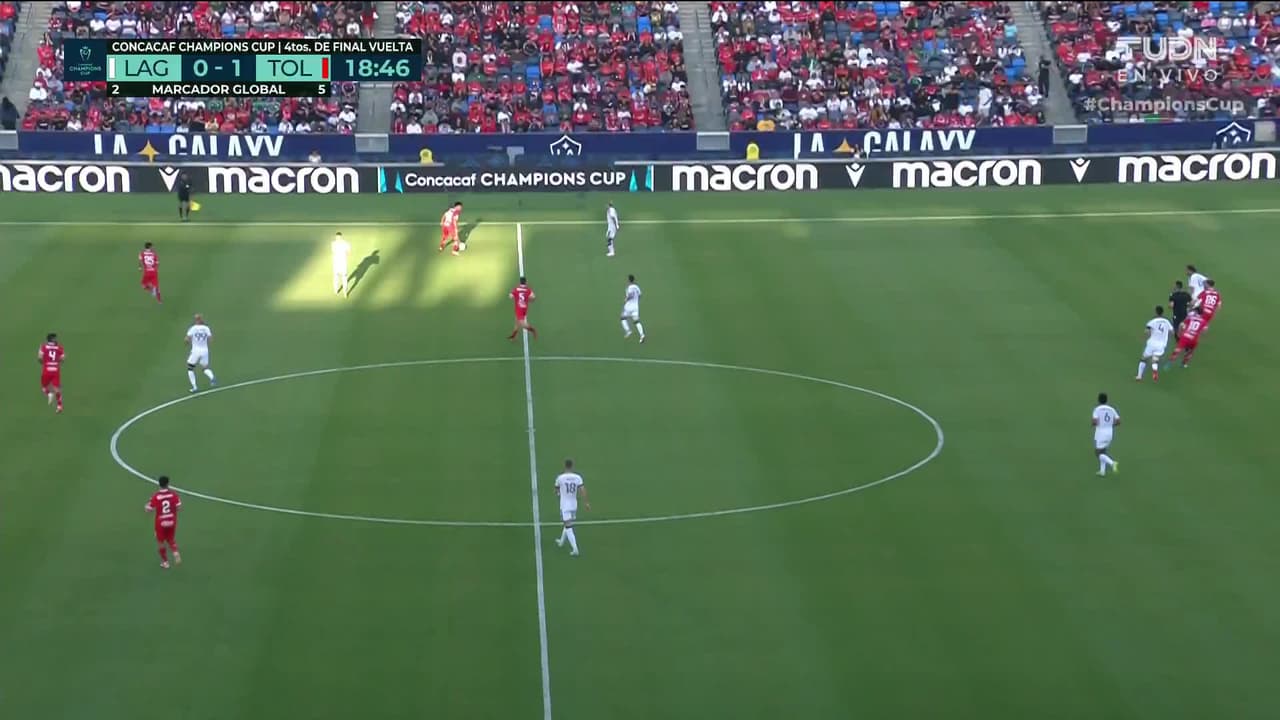 ¡TIRO ATAJADO! disparo por Nicolás Castro.