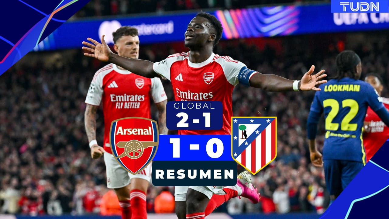 Resumen | Arsenal vs. Atlético de Madrid: Los Gunners se clasifican a la final