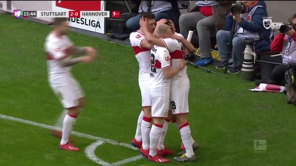 ¡GOOOL! Ozan Kabak anota para VfB Stuttgart
