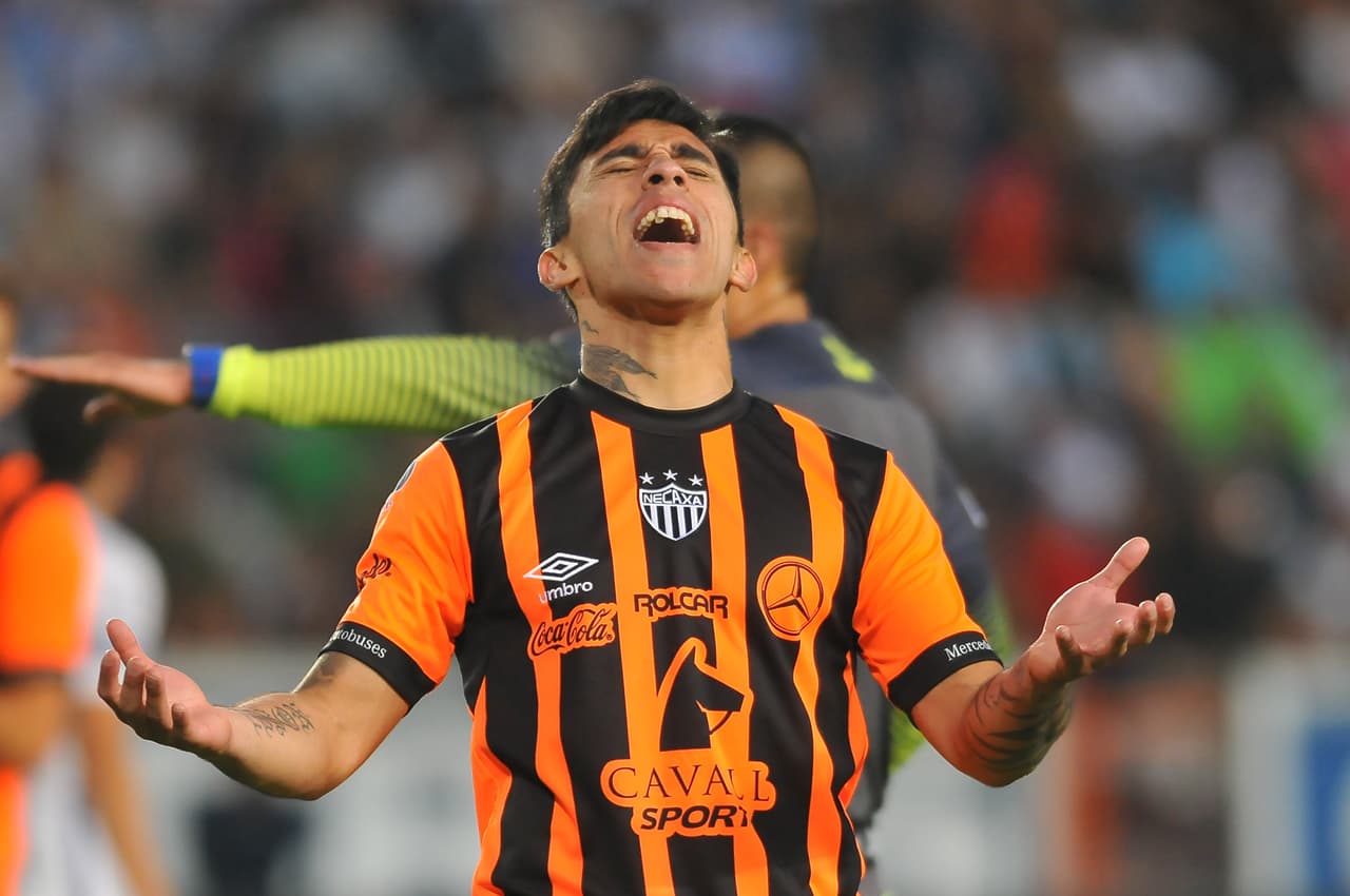 El chileno Édson Puch tiene 9 goles con Necaxa, que está de sexto en la clasificación, aún en la pelea.