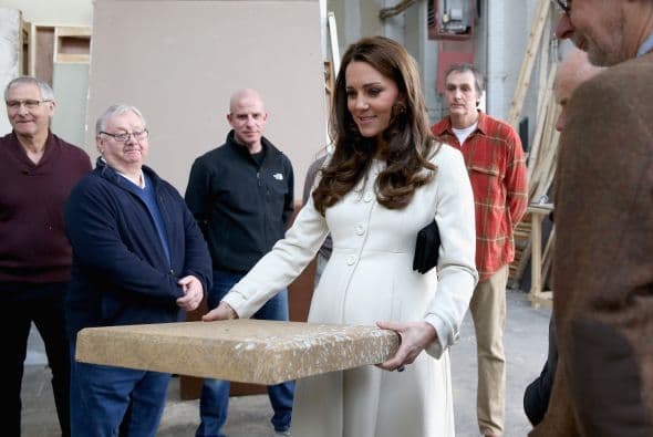 La duquesa se mostró muy interesada.