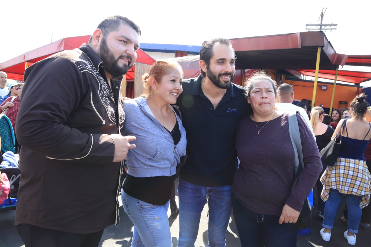 El Free-guey show es muy querido por su público y estas fotos lo demuestran.