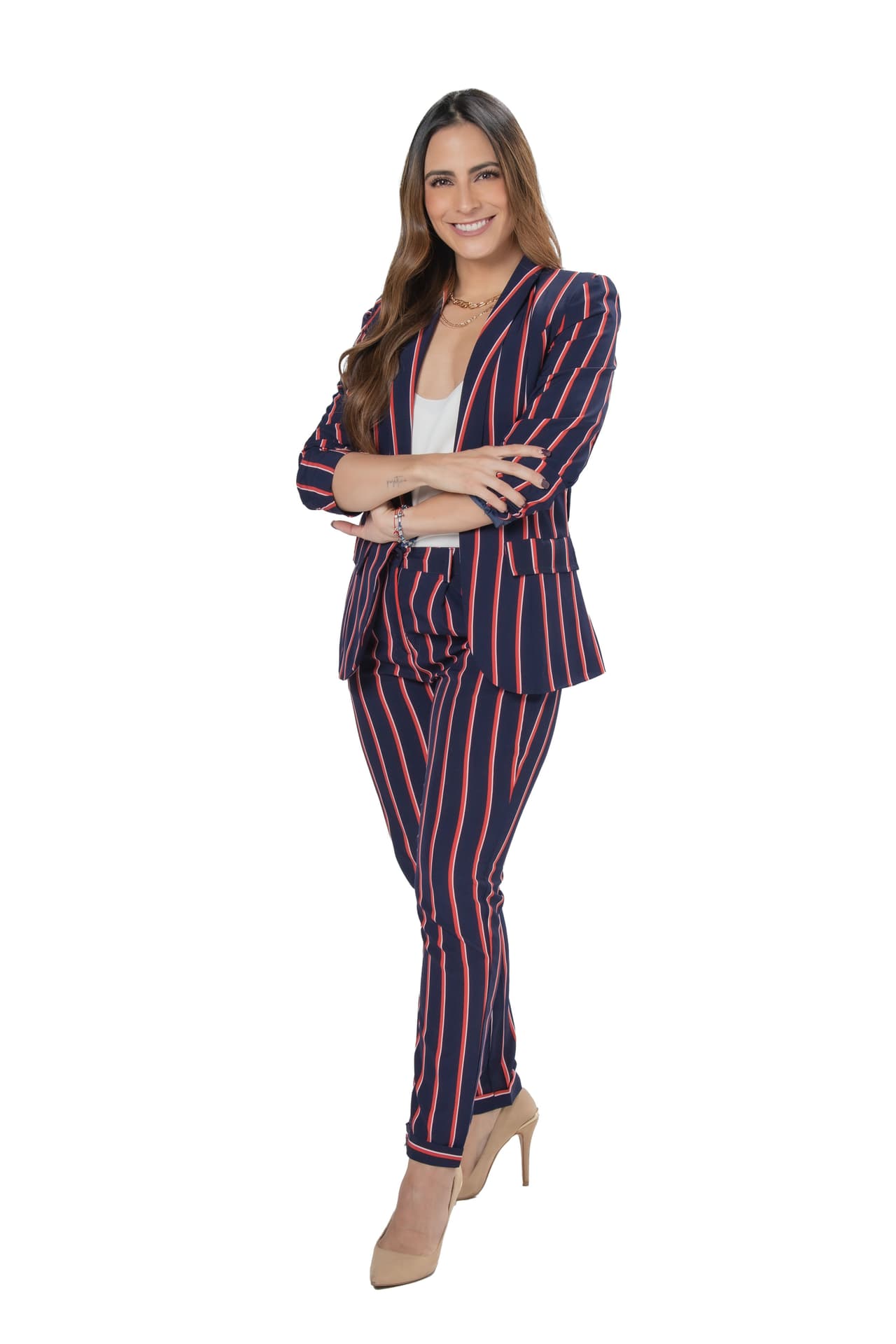 <b>Valeria Marín</b>, comentarista deportivo.