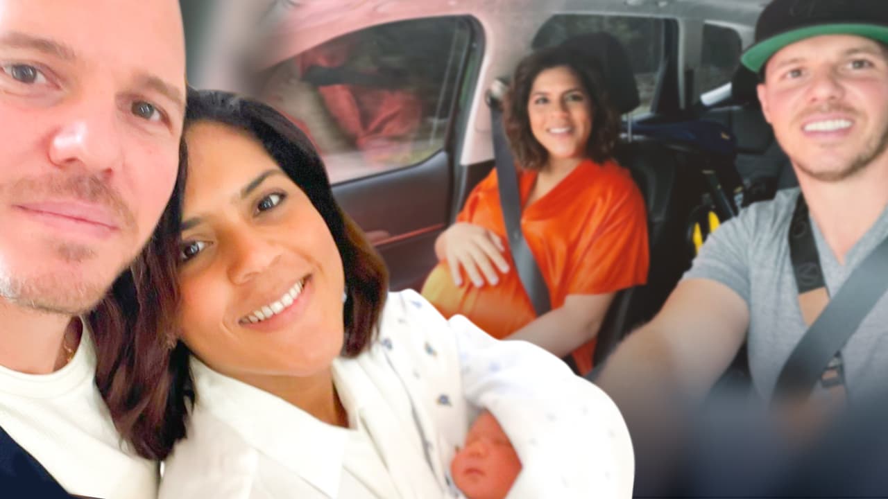 Enamoradísima, Francisca enternece las redes con las fotos de cómo vivió el nacimiento de Gennaro